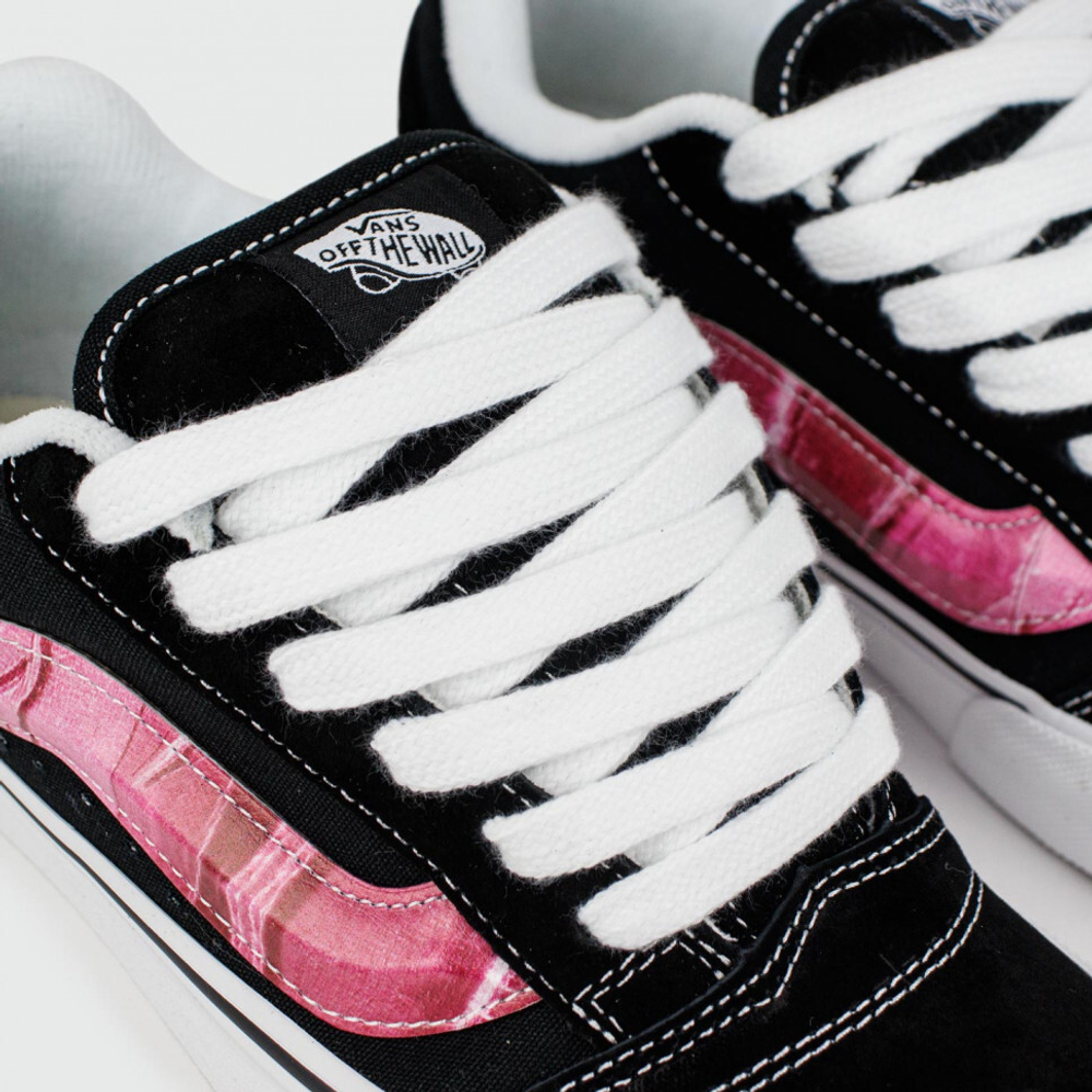 кеды Vans Knu Skool Black / White Peaches Wmns