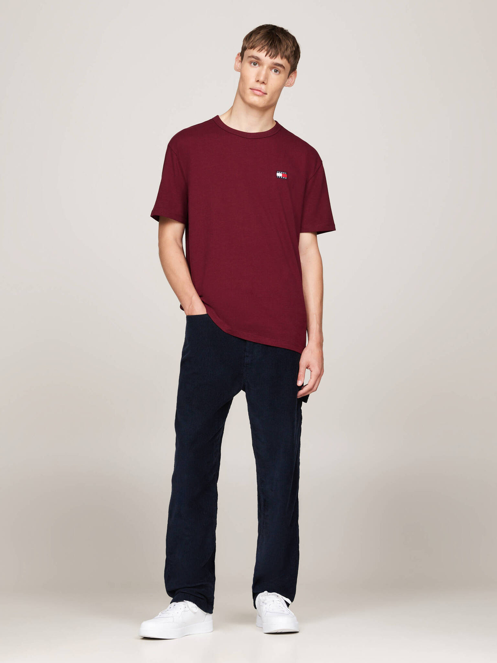 Футболка Tommy Jeans - бордовый(DM0DM17995)