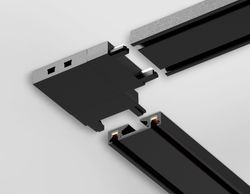 Ambrella Коннектор угловой для накладного шинопровода Magnetic Ultra Slim Track System GV1116