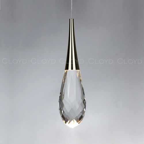 Подвесной светильник Cloyd IONIC P1 / выс. 32 см - золото (арт.11564)