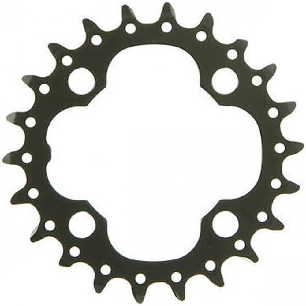 Звезда передняя SLX для FC-M660 26t Черный