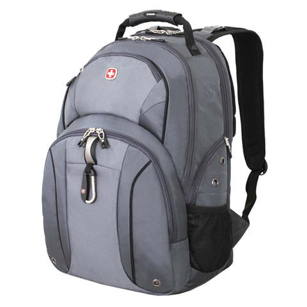 Рюкзак WENGER, универсальный, серо-серебристый, 26 л, 34х16х48 см, 3253424408
