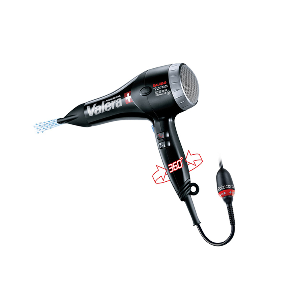 Фен для волос Valera Swiss Turbo Ionic Rotocord ST 8200T RC 2000Вт
