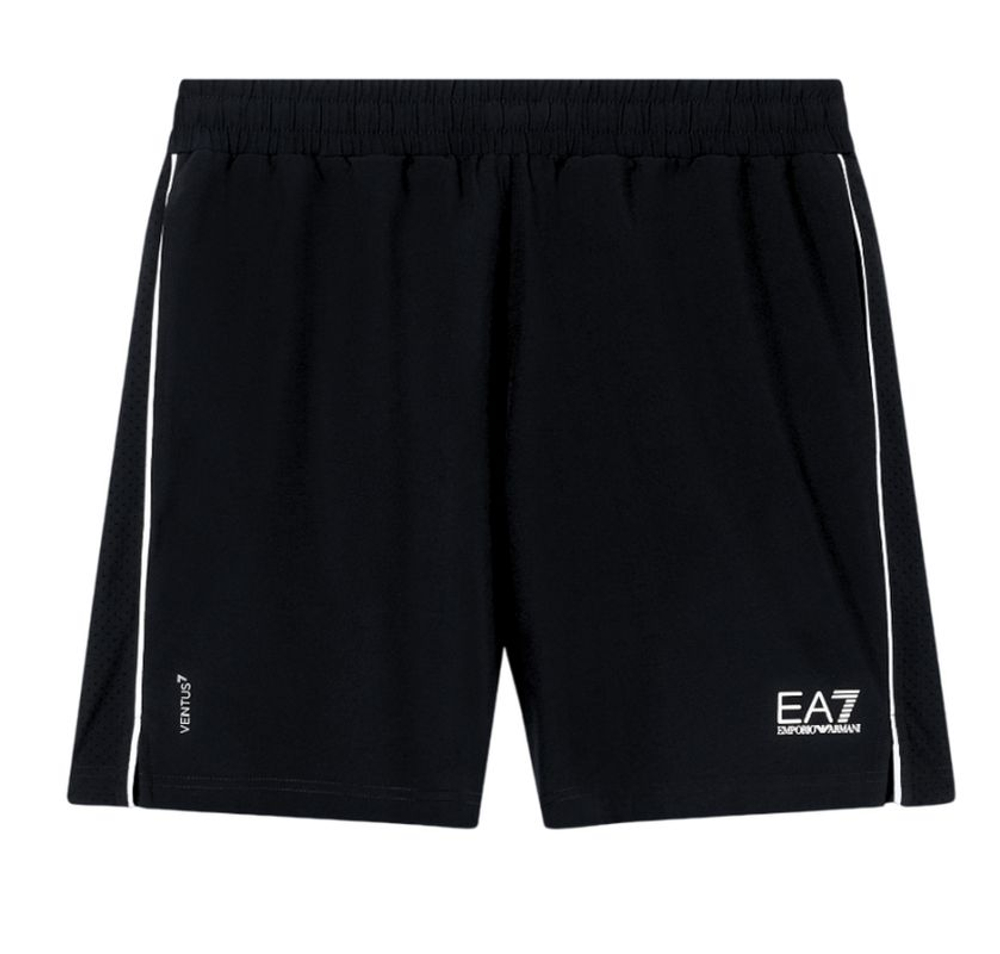 Мужские теннисные шорты EA7 Tennis Pro In Ventus7 - black
