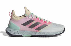 Теннисные кроссовки Adidas Adizero Ubersonic 4.1 M - crystal white/aurora met/semi flash aqua