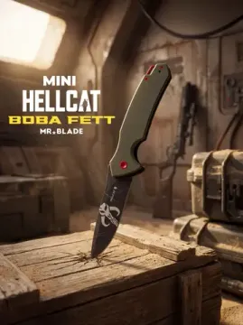 Нож складной Mr.Blade Hellcat Mini Mandalorian(VG10 BSW, G10 Olive)