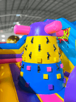 Коммерческий надувной батут «Комиксы 2» 7*5*3 м