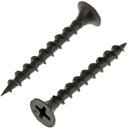 Саморез черный фосфат, по дереву 3,5*41