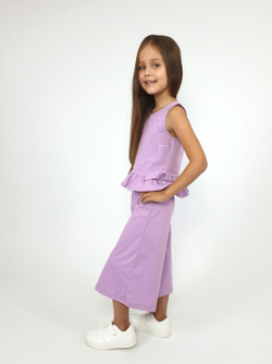 02-148-1 Комплект для девочки (туника+брюки)