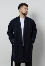 Шапан шерстяной OYU TOLQYN DARK BLUE