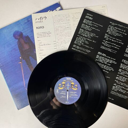 Винтажная виниловая пластинка LP Toto Hydra (Japan 1979) (No Obi) (Promo)