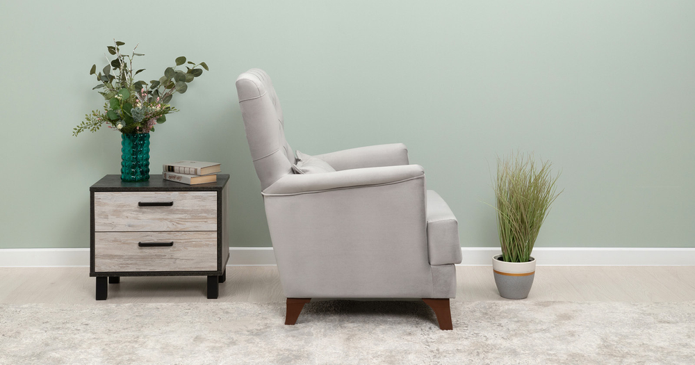 Ирис кресло для отдыха (светло-серый)