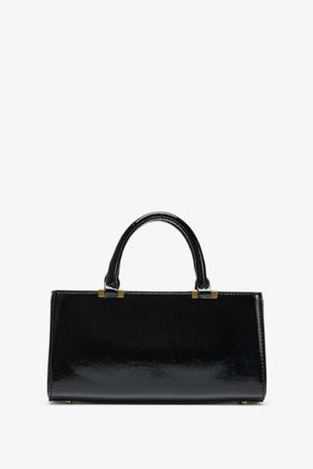 ZARA СУМКА С ТЕКСТУРОЙ, ЧЕРНЫЙ
