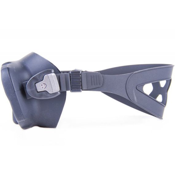 Маска Sargan Сивуч Черный силикон Черная рамка