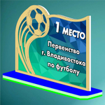 Акриловый приз Футбол 220-161