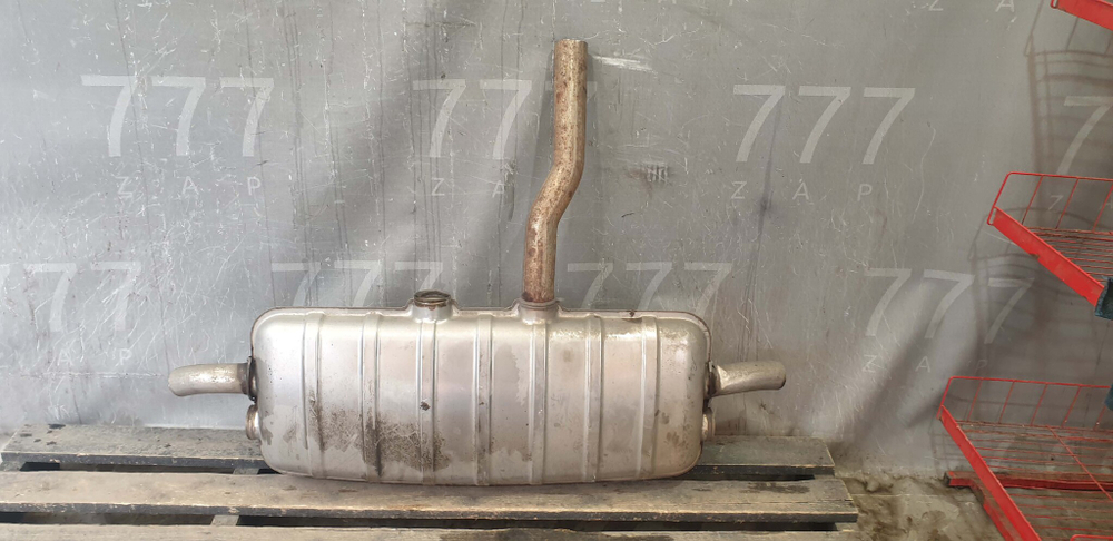 Глушитель основной Porsche Cayenne 2 (958) 10-18 Б/У Оригинал 95811191050