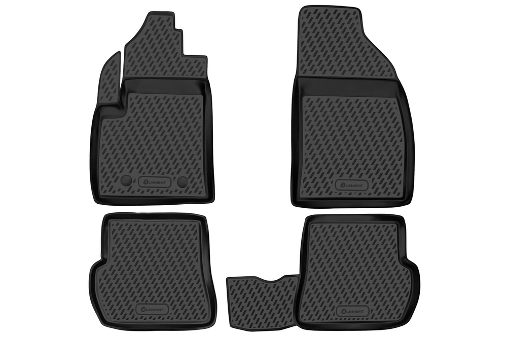 Коврики в салон FORD Fusion 09/2002-2005, 2005-, 4 шт. (полиуретан) Element.S000.6