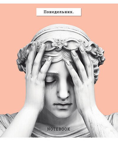 Тетрадь А5 48л кл. ПЗБМ "Ой, девочки" софт-тач, 5диз.в блоке, бел.100%