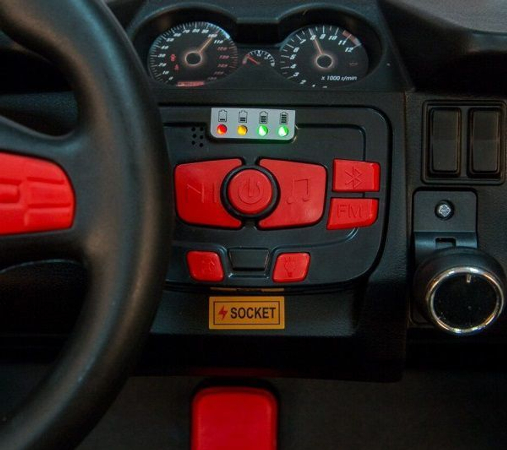 Электромобиль Багги S2588 4wd синий паук