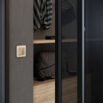 Рамка на 1 пост Acrylic (айвори)