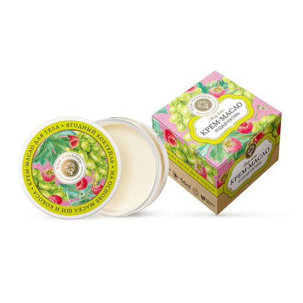 Крем-масло для тела Ягодный коктейль, 100 г (4,67 б)