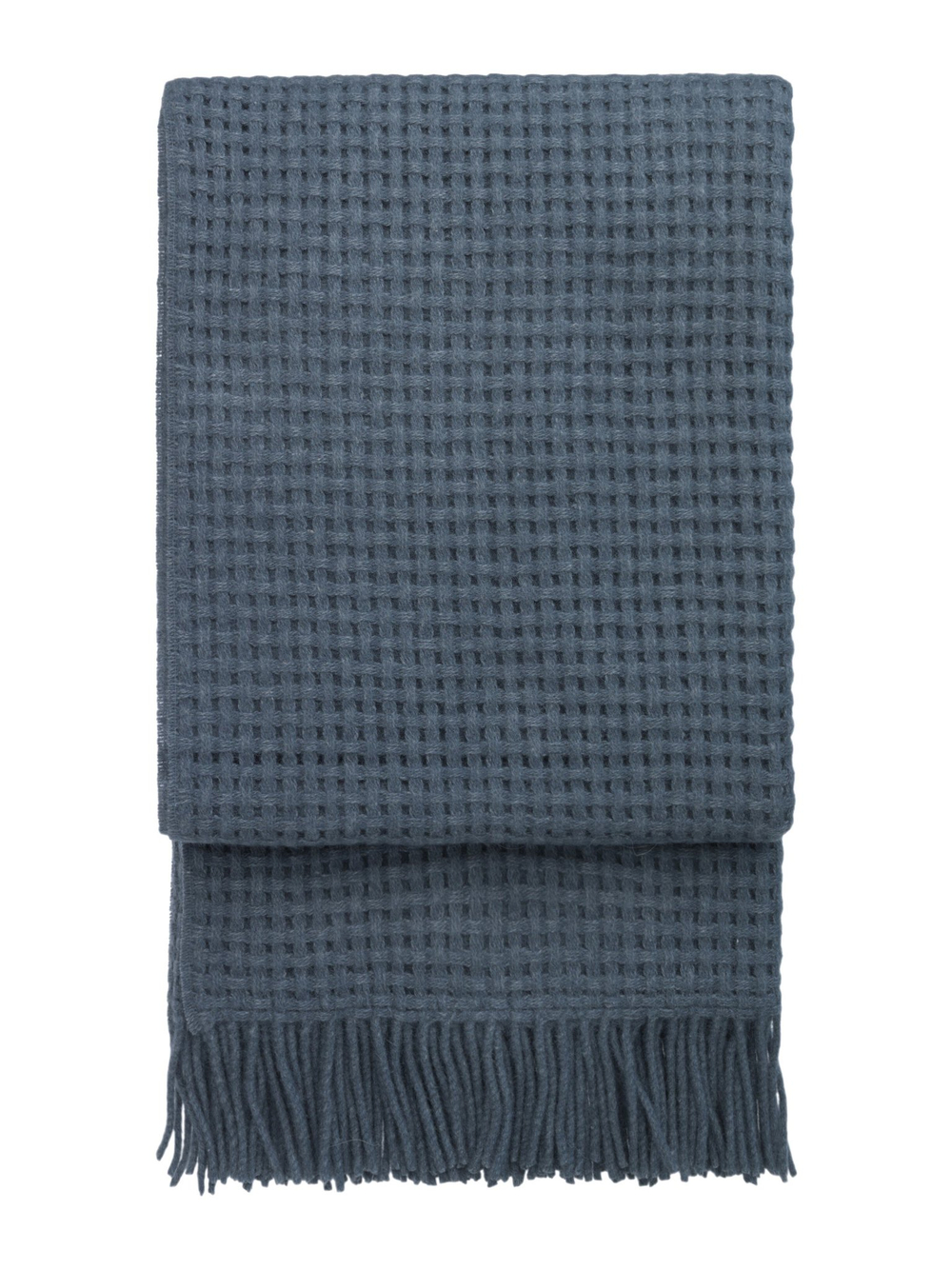 Плед 130x200 Elvang Basket Orion Blue Дания