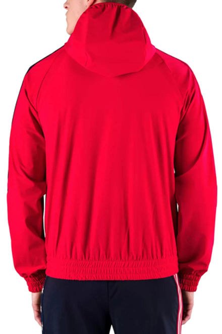 Куртка теннисная Hydrogen Star FZ Hoodie - red