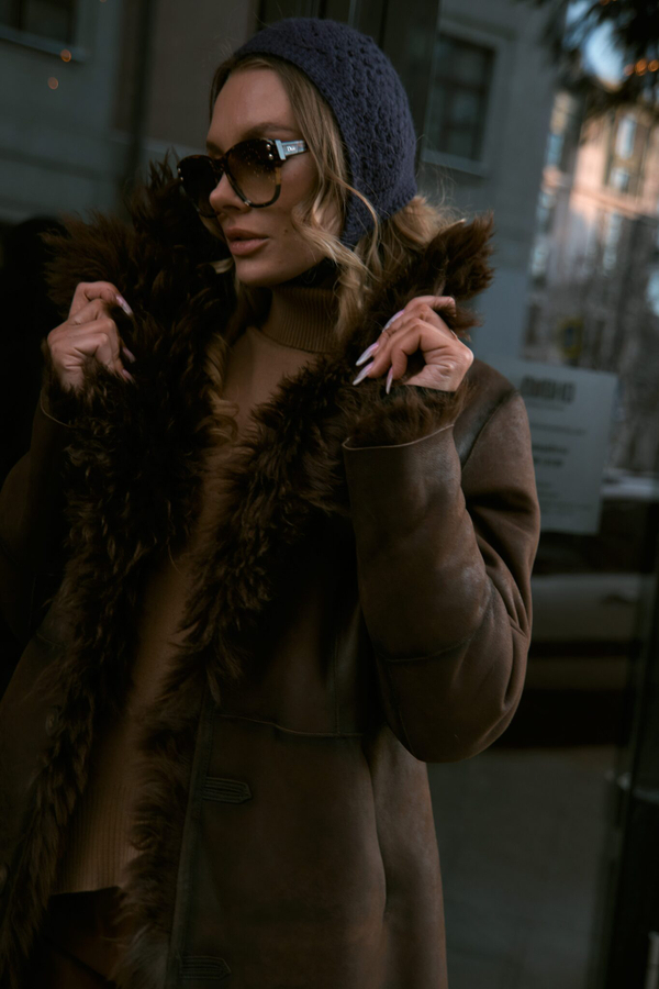 Чепчик синий