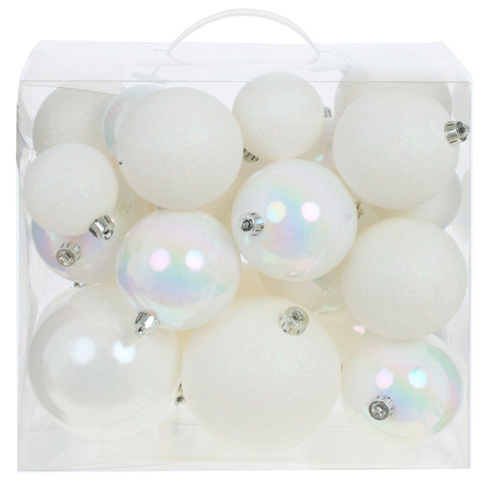 GAEM Набор из 26шт Украшение новогоднее "Шар", D6/8/10см, L27 W18 H25 см