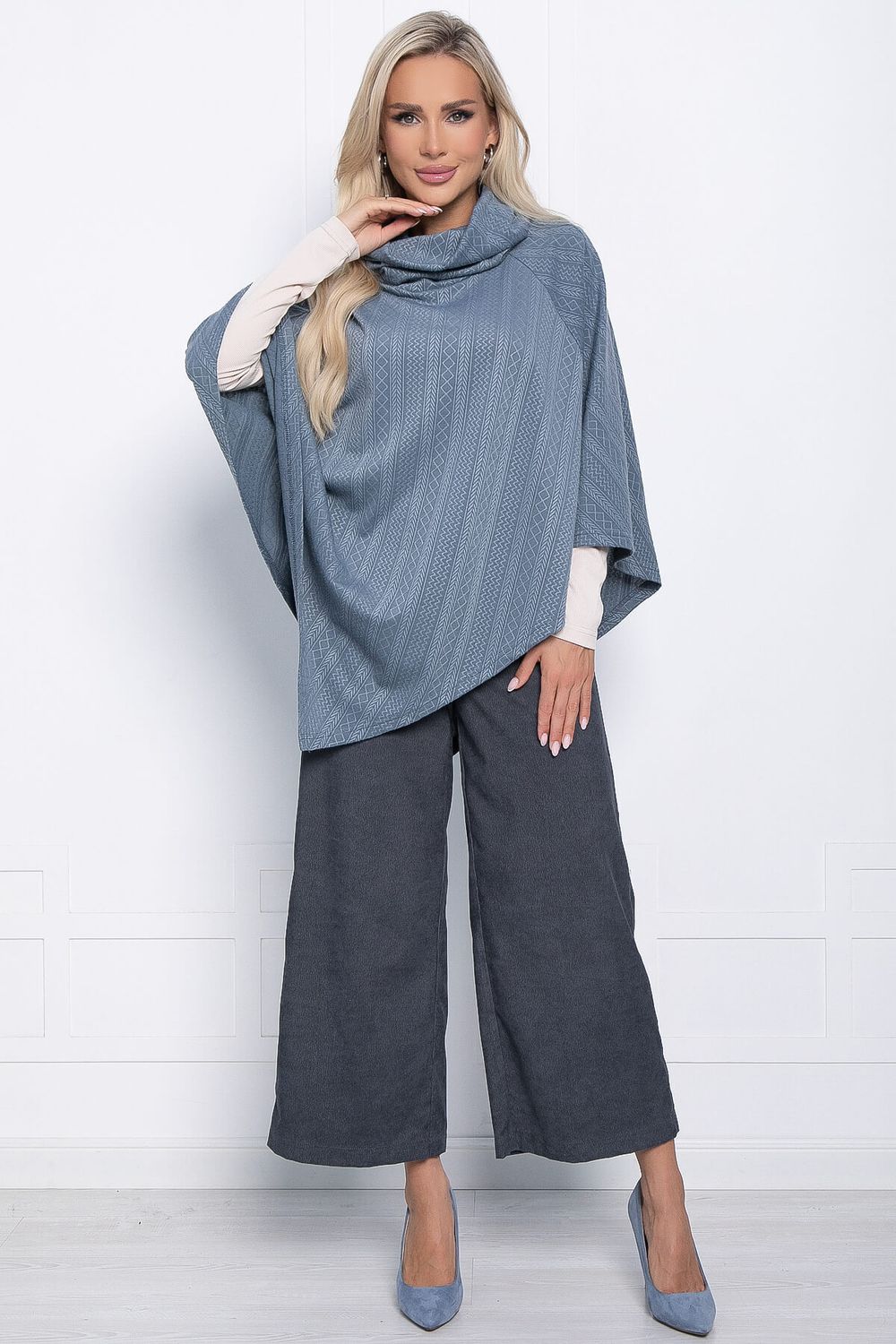 Брюки кюлоты Жаклин (серые) Б10995 LT Collection (Акция)