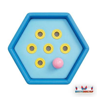 Развивающий фонтан «Фейерверк» с летающими шариками, 60×60×80 см