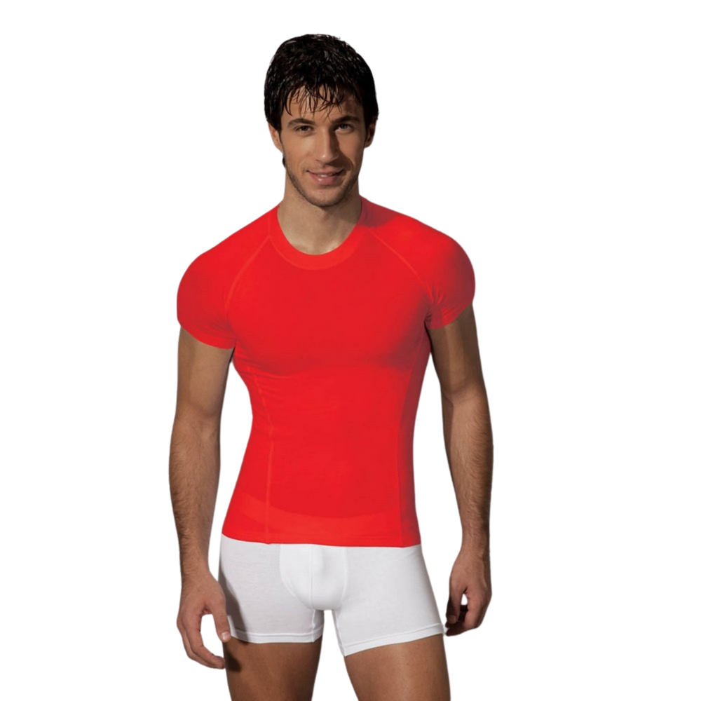 Мужская футболка красная Doreanse 2535