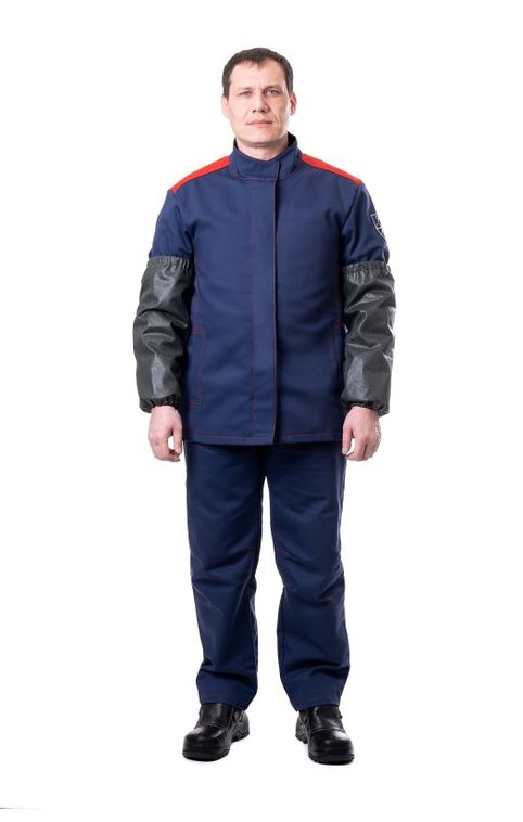 Нарукавники сварщика «Приор» для защиты от искр, брызг расплавленного металла, арт. 7.132