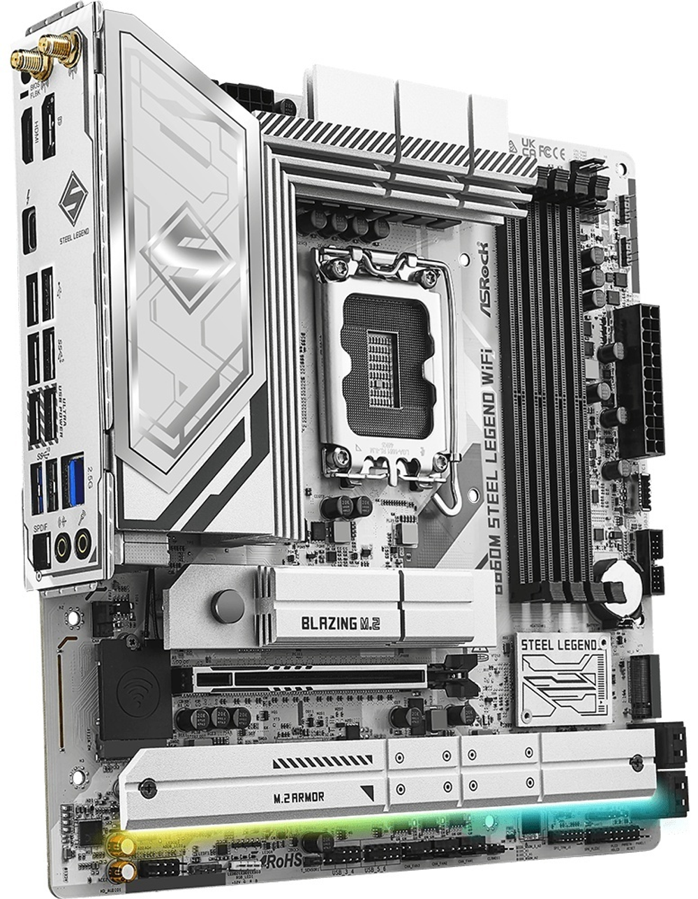 Материнская плата ASRock B860M STEEL LEGEND WIFI DDR5
