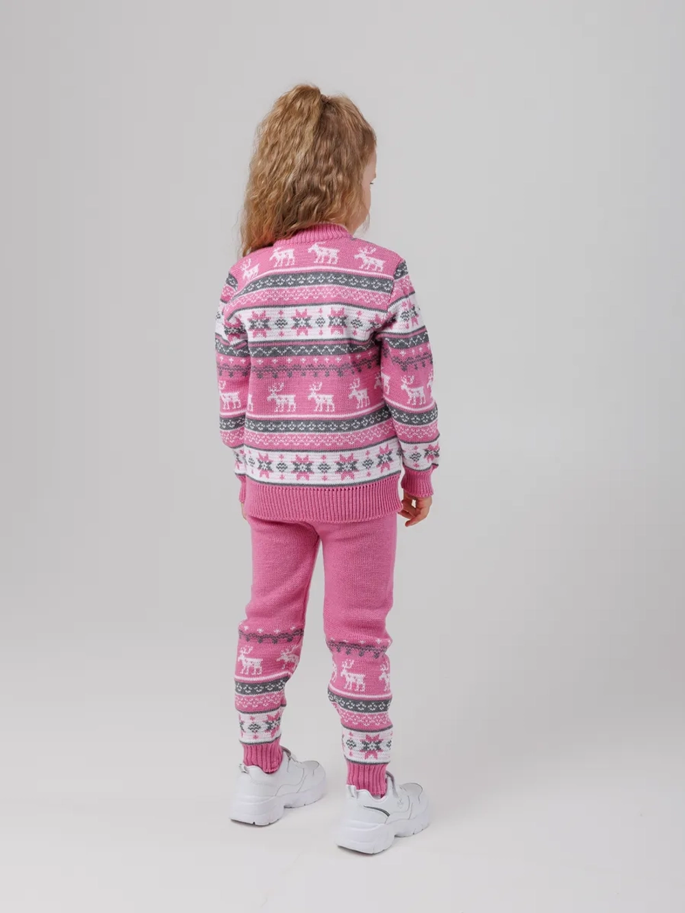 Кофта вязаная на молнии