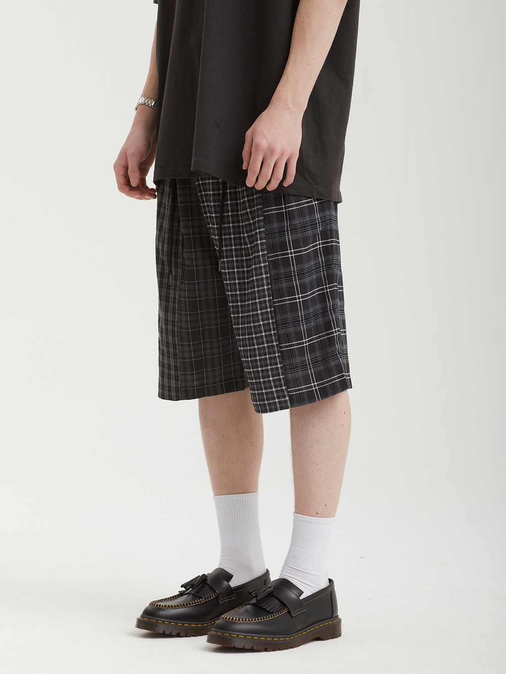 Мужские Шорты Mixed Check Bermuda