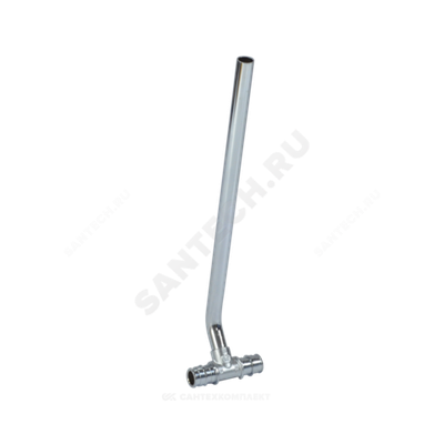 Тройник для подключения радиатора радиальный латунь Дн 16х15 L=300мм РОС