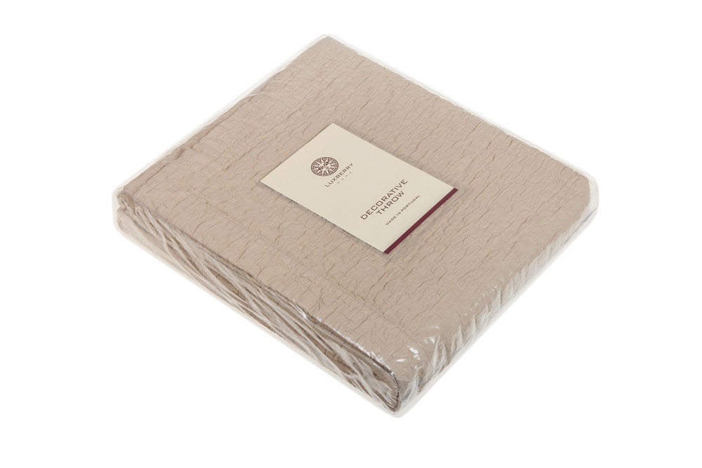 Покрывало 240x260 Luxberry Japandy бежевое