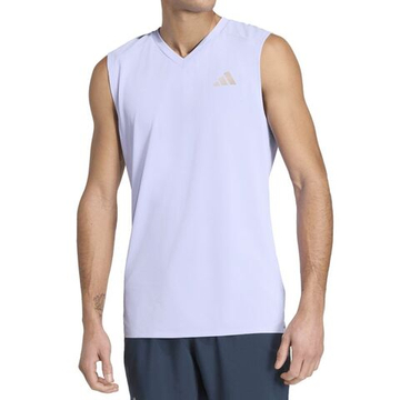 Мужская теннисная футболка Adidas Sleeveless - violet tone