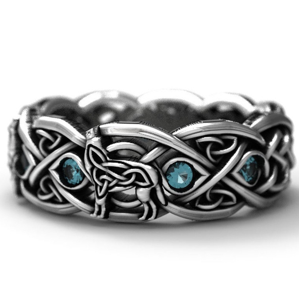 Кольцо-Оберег Фенрир Сила и могущество SSP-004-12-22