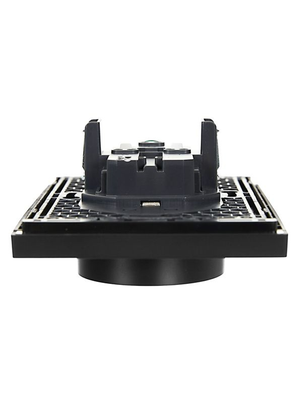 Розетка 2-м СП FORTE&PIANO FP123 16А с заземл. защ. шторки безвинт. крепл. черн. IEK FP-R24-16-1-K02