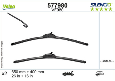VALEO - 577980-VAL - Wiper Blade