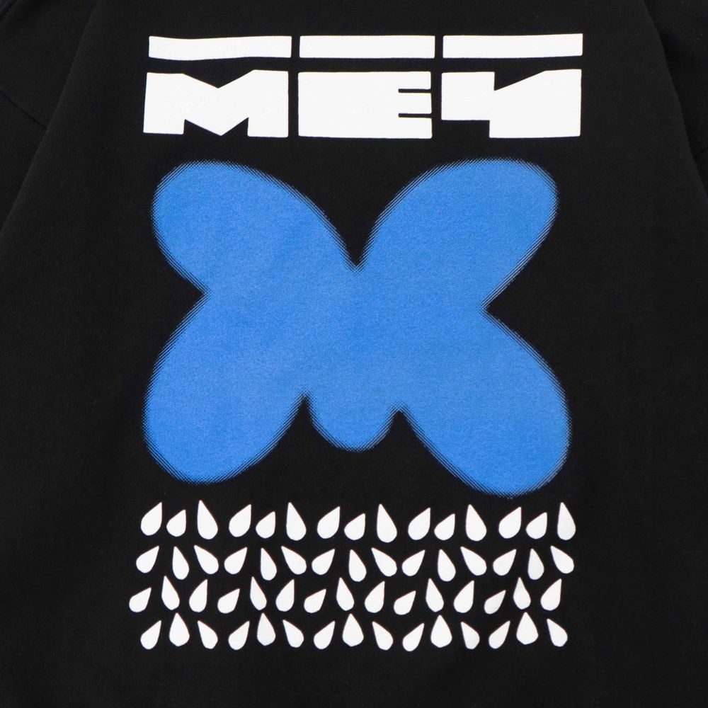 Худи Меч FW23 HD Warm Butterfly Black