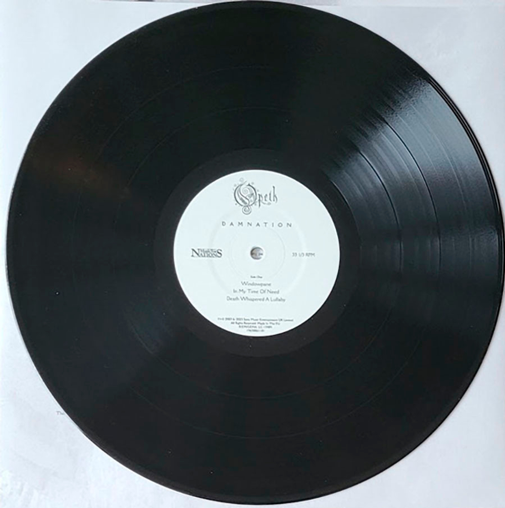 Opeth / Damnation (20th Anniversary Edition)(LP)