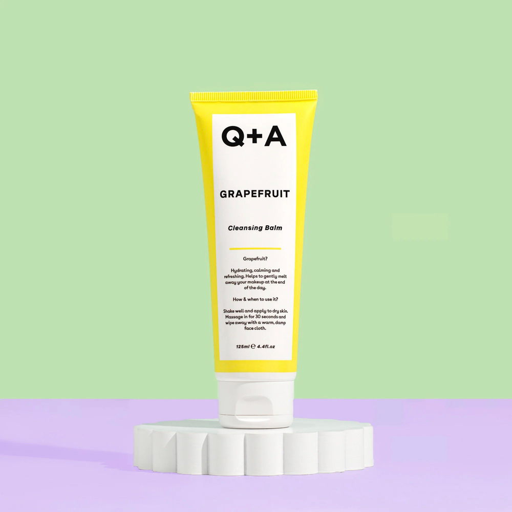 Q+A GRAPEFRUIT Очищающий бальзам для лица, 125 мл