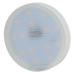 Лампочка светодиодная ЭРА STD LED GX-12W-827-GX53 GX53 12Вт таблетка теплый белый свет | Лампы cветодиодные Плоские (GX)