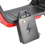 Электроскутер Cityсoco WHITE SIBERIA PRO MAX + 3950W 21AH Черный