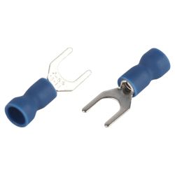 Наконечник вилочный ЭРА NO-225-31 НВИ 2.5-5 с изолированным фланцем (упаковка 10 шт.) | Наконечники слаботочные