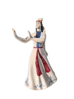 Фарфоровая статуэтка "Грузинский танец" КЭКХЗ
