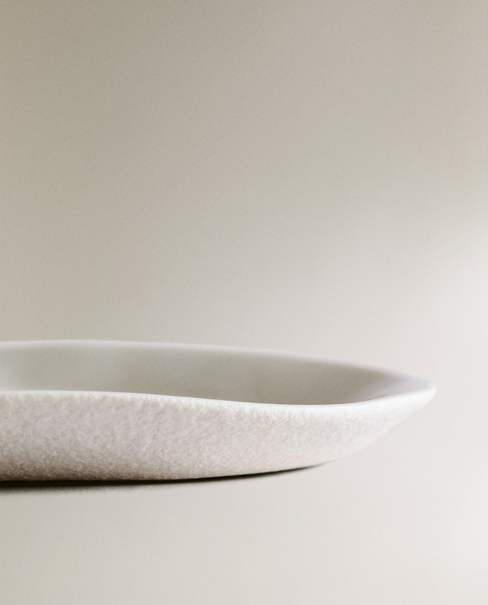 Zara Home поднос, керамика, белый